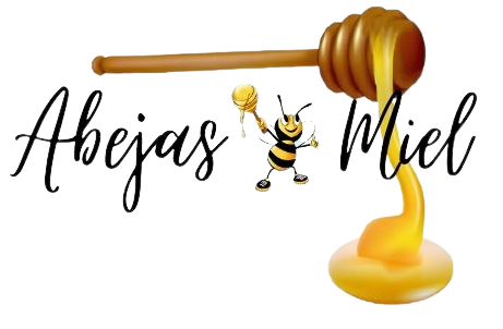 logo abejas y miel pura de cuenca